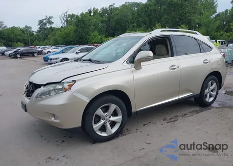 2012 Lexus Rx 350 350 z USA, uszkodzony, nr VIN 2T2BK1BA9CC134199